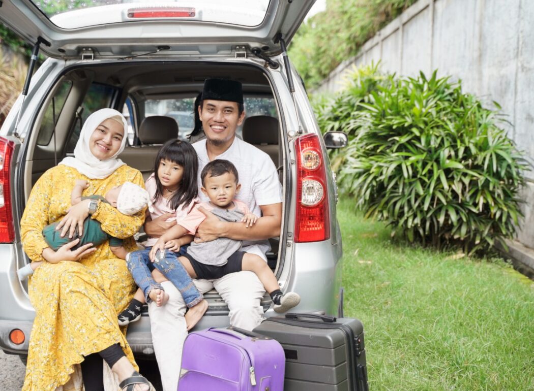 Mudik Bersama Anak Naik Mobil